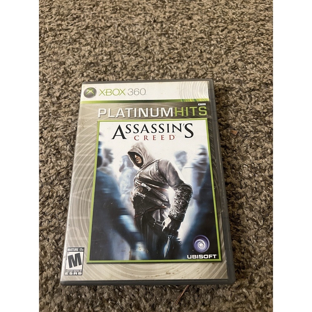 Assassins Creed Xbox 360 Platinum‎ Hits Ubisoft Action Adventure Game NTSC